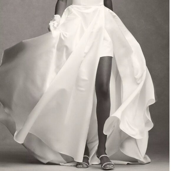 Wtoo by Watters Vivien Square-Neck A-Line Wedding Gown - Picture 2 of 8